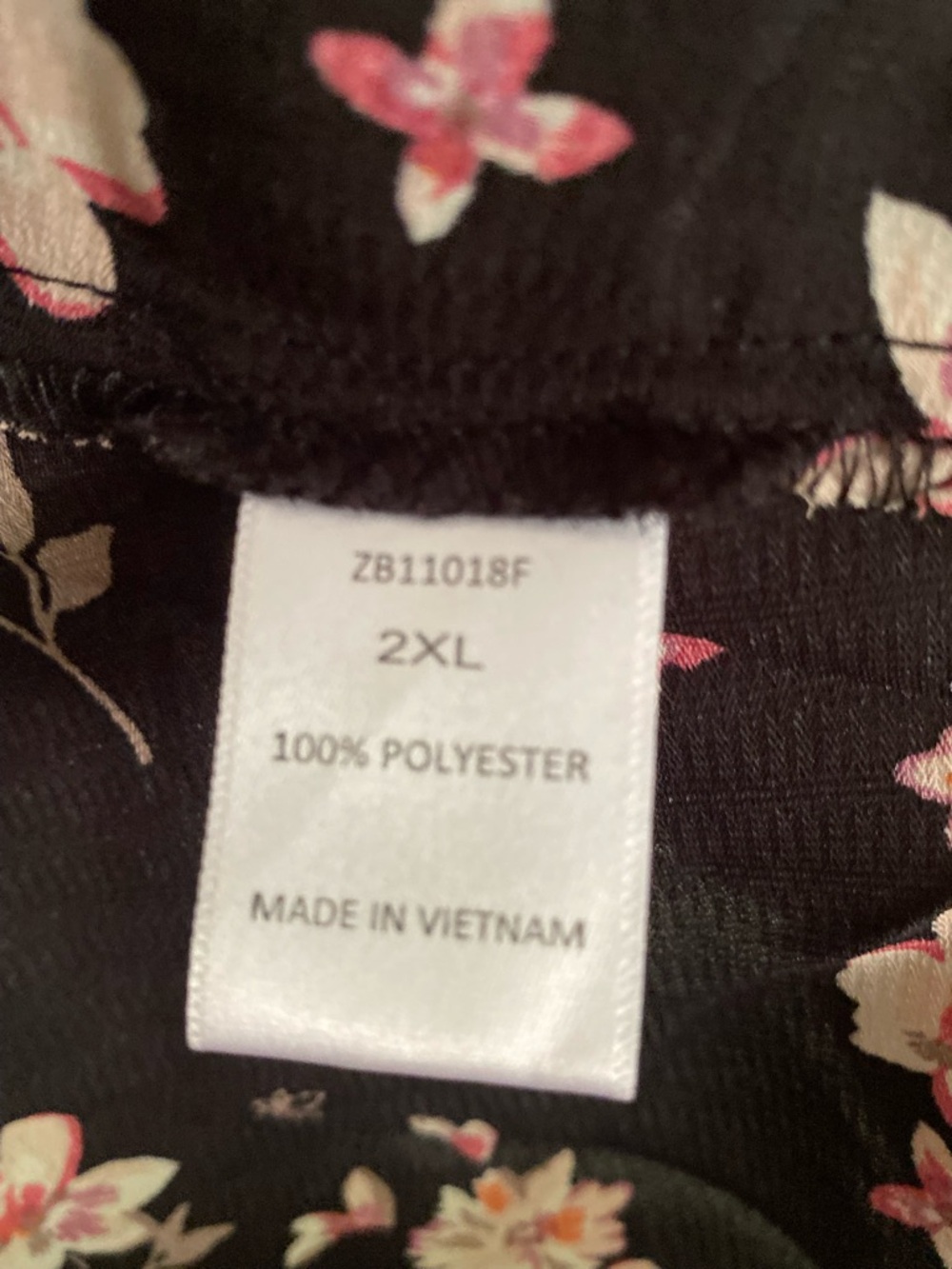 Zenobia Lot of 2 Floral Sleeveless Tops Blouses Womens Plus Size 2X Juniors NWT - Picture 6 of 14